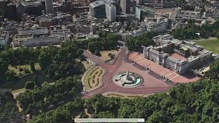 FLYING OVER LONDON [WITH 3D FLYOVER]