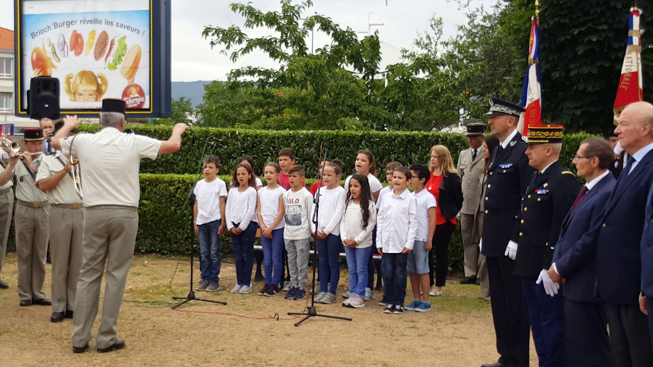 18 juin 2018 Commémoration de l'Appel du général De Gaulle Clermont-Ferrand