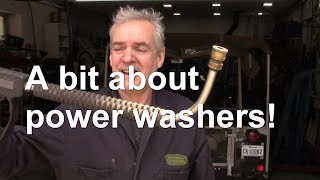 A bit about power washers!