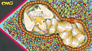 snake.io🐍Arboreal snake skin🐍Corny snake party,Zero to Hero gameplay||Snake Struggle