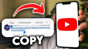 How to Copy Comments on YouTube | iPhone & Android (2025)