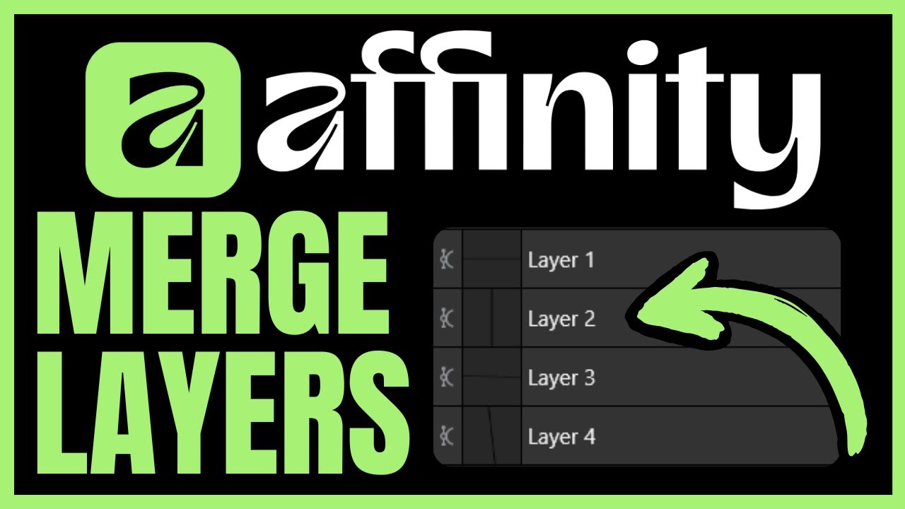 How To MERGE LAYERS In Affinity Designer (QUICK & EASY) 2026