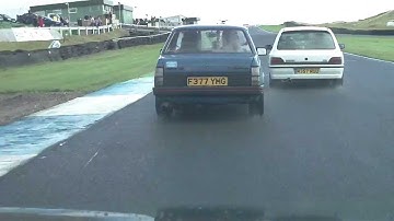 Knockhill (hot hatch) French car day grp1 part3,