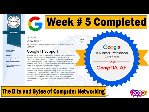 Week 5 All Quizzes Solution | The Bits and Bytes of Computer Networking | Google IT Support Course 💯