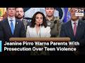 FULL PRESSER: Jeanine Pirro Warns Parents After Violent DC Teen Mob Takeover at Chipotle | AC1N