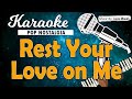 Karaoke rest your love on me  bee gees  music by lanno mbauth