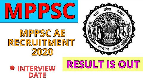 MPPSC AE 2022 WRITTEN EXAM RESULT IS OUT || INTERVIEW DATE || @Railwaysengar
