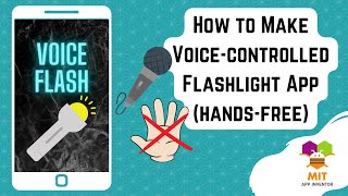 Voice Controlled Flashlight App | Hands-free Continuous Speech Recognition  | MIT App Inventor screenshot 2
