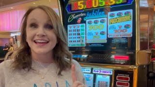 I Gambled on $5 Cherries Jubilee at MGM Casino  Top Ranked Slot Machine?