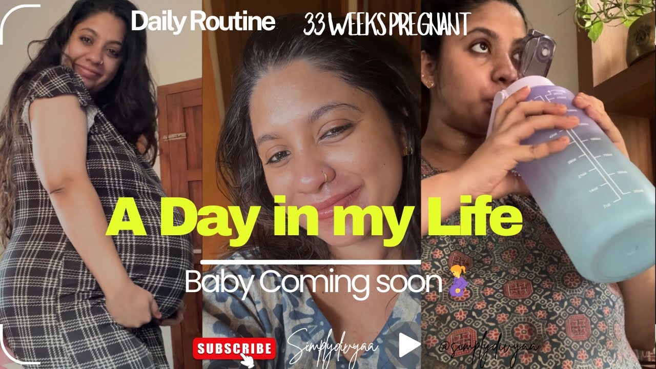 A Day in my Life ♥️8 Months of Pregnancy🤰💕