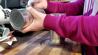 Life Hack Two Ways To Use A Can Opener....
