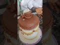 Final view of our first traditional wedding Cake 💕 #cake