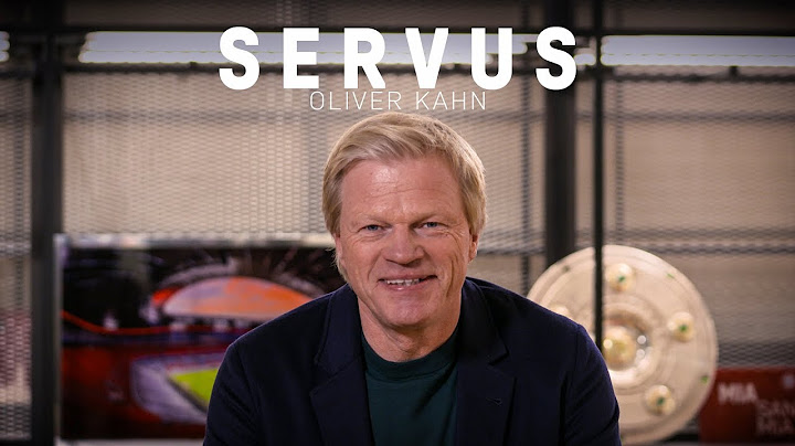 Goalkeeping legend, Expert, Member of the board | Servus, Oliver Kahn | FC Bayern