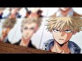 Drawing BAKUGOU as 12 different ANIMES CHARACTERS