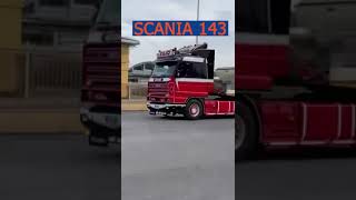 Scania v8 open pipes sound - scania power #truck #scania #scaniav8 #scania143 #scaniasuper