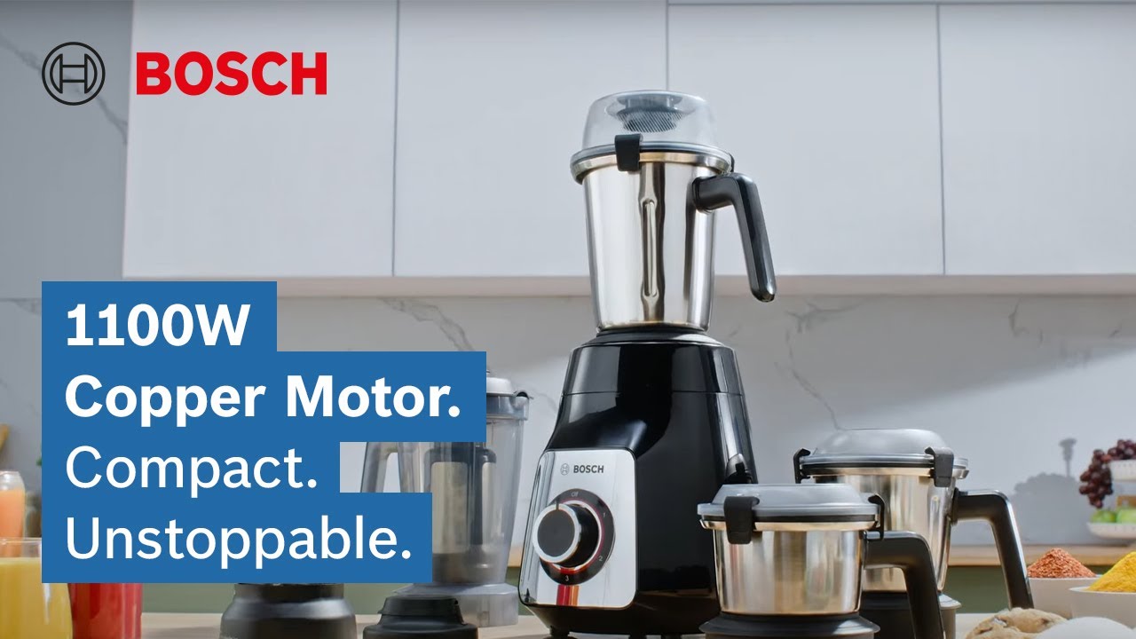 Premium Design. Unmatched Power. Bosch TrueMixx Mixer Grinder 1100W | Bosch Home India