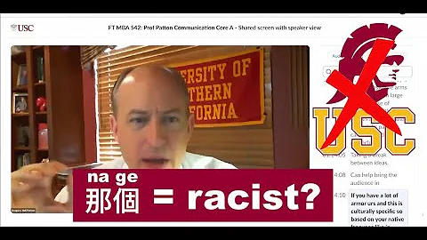EXTENDED VIDEO: USC Greg Patton used the Chinese w...