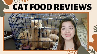 CAT FOOD REVIEWS | PRINCESS VS SPECIAL CAT VS CUTIES VS SMARTHEART VS POWERCAT | 100% HONEST REVIEW
