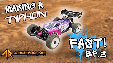 Making A TLR Tuned Arrma Typhon Go FAST! Episode 3 : The First Drive / Break In!