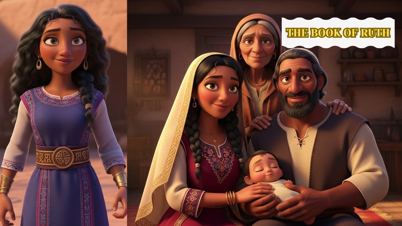 Book of Ruth Full Animated Movie | 3D Animated Biblical Story ...