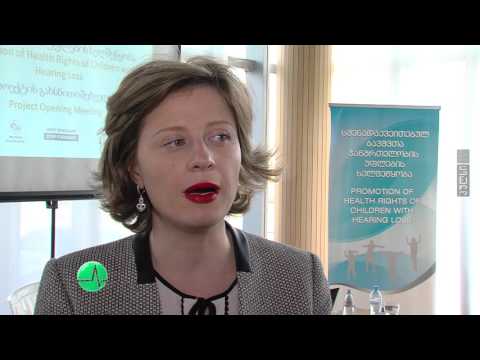 ეკა ქავთარაძე, სმენადაქვეითებულ ბავშვთა ჯანმრთელობის უფლების ხელშეწყობა