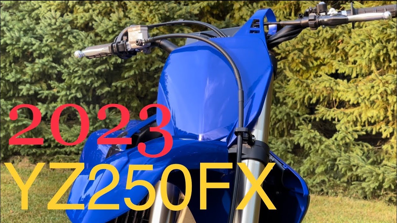 2023 YZ250FX Walk Around And Revs!! Brand New Bike!! YouTube