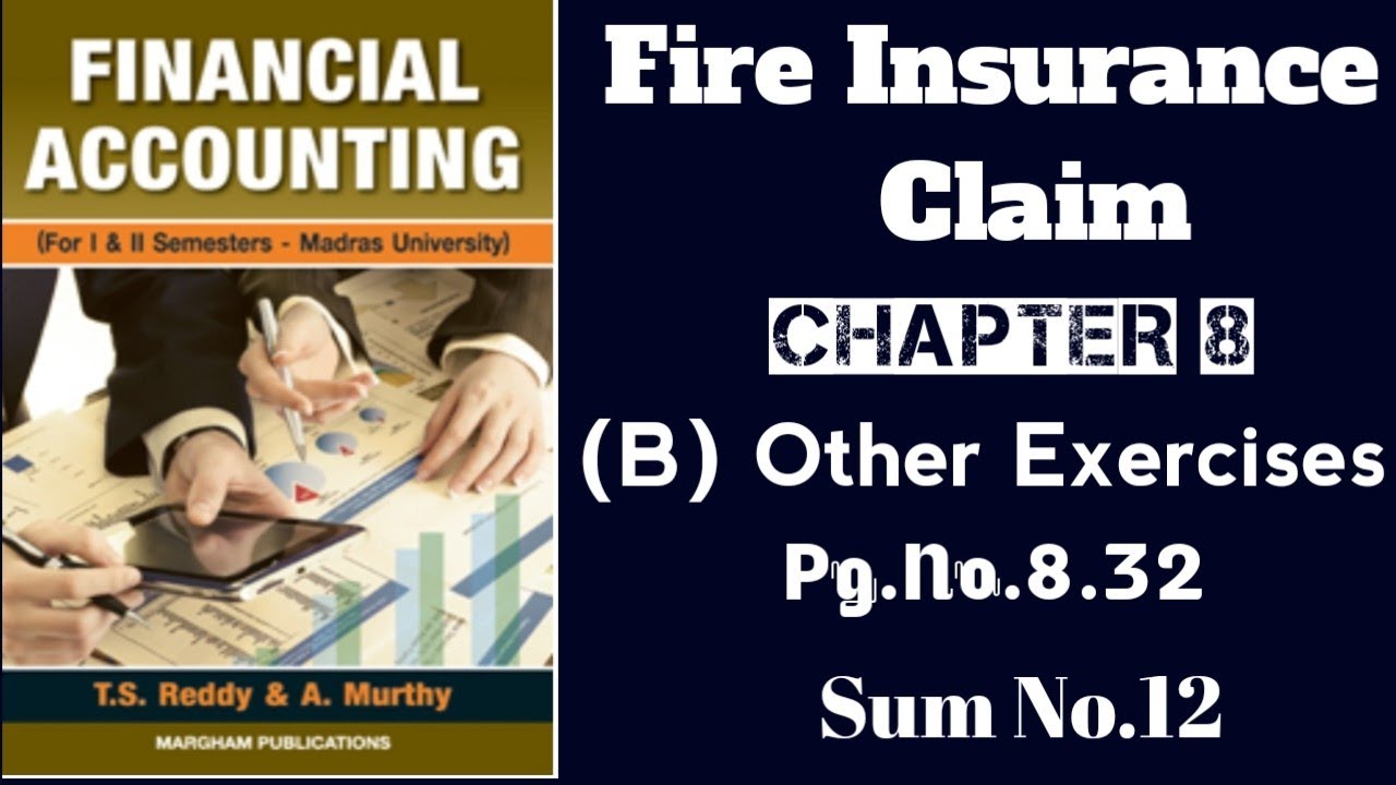 Fire Insurance Claim // sum no .12 // financial accounting #video no 18 ...