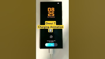 Oneui 7 battery icon and charging animation #samsung #oneui7 #shorts youtubeshorts