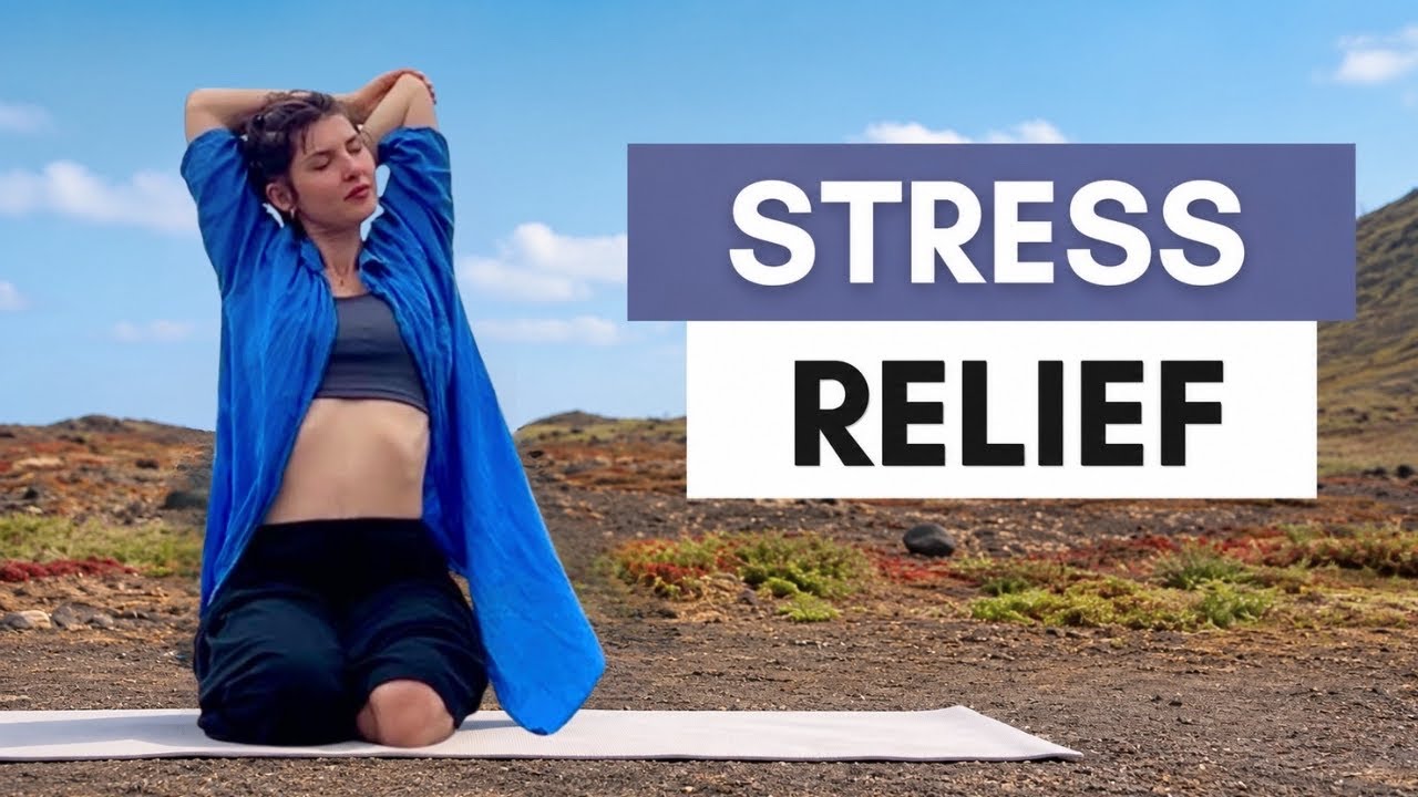 10 Min Stress Relief Flow | Calm Your Nervous System - YouTube