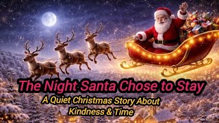 Details The Night Santa Chose to Stay | A Quiet Christmas Story About Kindness & Time Guide