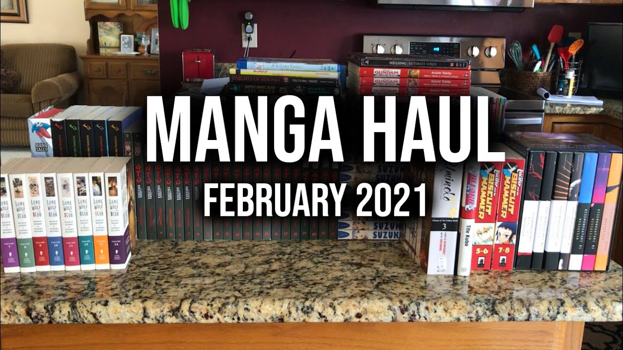 February Manga Haul! (60+ Volumes!)
