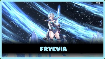 Fryevia CG Limit Burst | War of the Visions: Final Fantasy Brave Exvius