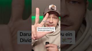 Darum sollte sich jeder ein Dividendendepot aufbauen 🗓️💸 #dividende #dividendendepot #aktien
