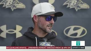 Ravens HC Jesse Minter on if Browns HC Todd Monken Has an Advantage Sunday - Sports4CLE, 10/16/26