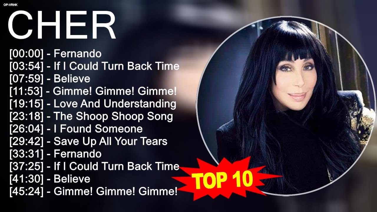 Шер треки. The very best of cher. Cher песни.