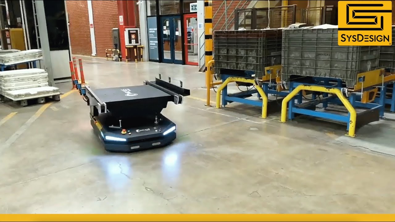 SysDesign Autonomous Mobile Robots AMRs in Action - YouTube