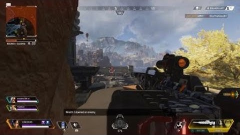 EPIC Kraber Zipline Snipe 346m! Apex Legends