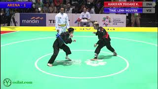 Pencak Silat Men's Tanding Class C Finals : INA vs VIE | 18th Asian Games Indonesian 2018