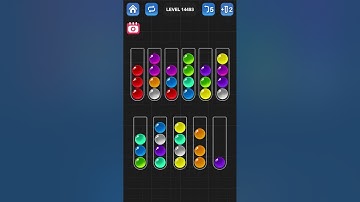 Ball Sort Puzzle by Guru Game: Levels 14491, 14492, 14493, 14494, 14495