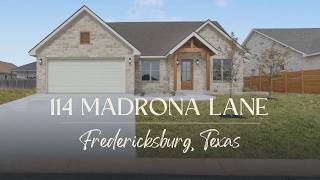 Brand New Construction Home in Fredericksburg TX | 4 Bed 2 Bath | 114 Madrona Lane Brand New Construction Home in Fredericksburg TX | 4 Bed 2 Bath | 114 Madrona Lane