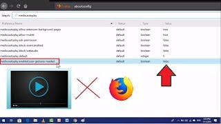 How to Stop Autoplay Videos on Websites in Firefox Browser Windows PC