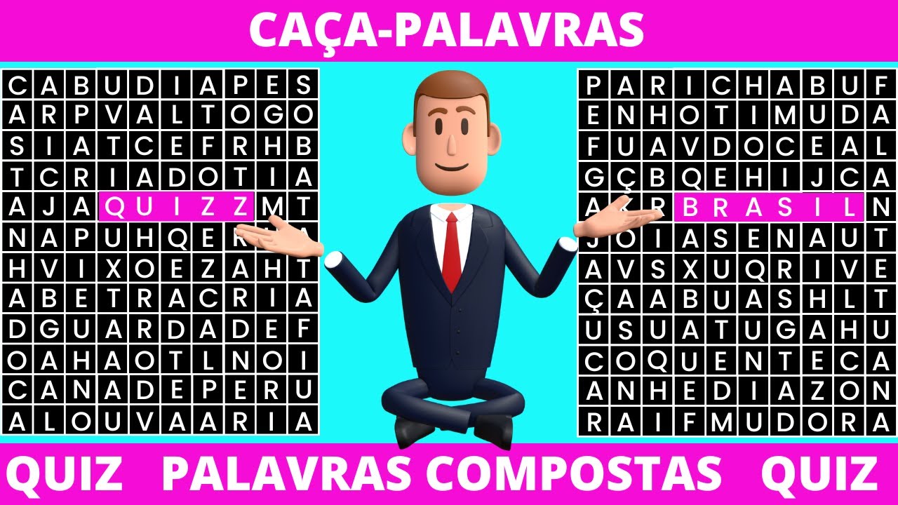 Quiz De Caça Palavras, Part 5, Conseguiu?? #caçapalavras #desafio #qui