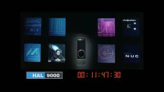 HAL 9000 computer ambience sounds (1 hour version).