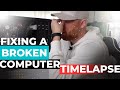 FIXING And CLEANING a BROKEN Cyberpower PC - Full TIMELAPSE