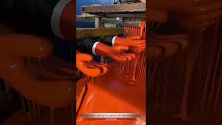 Pvc Plastisol Dip Liquid Coating Process For Anti-Slip Working Gloves