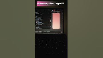 Watch This Glassmorphism Login UI Come to Life!