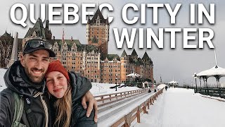 Winter activities in Quebec city | Winter Carnival, Château Frontenac &amp; Plains of Abraham