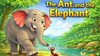 A Tiny Ant and a Big Elephant 🐜🐘 | Kids Moral Story | Bed Time Stories