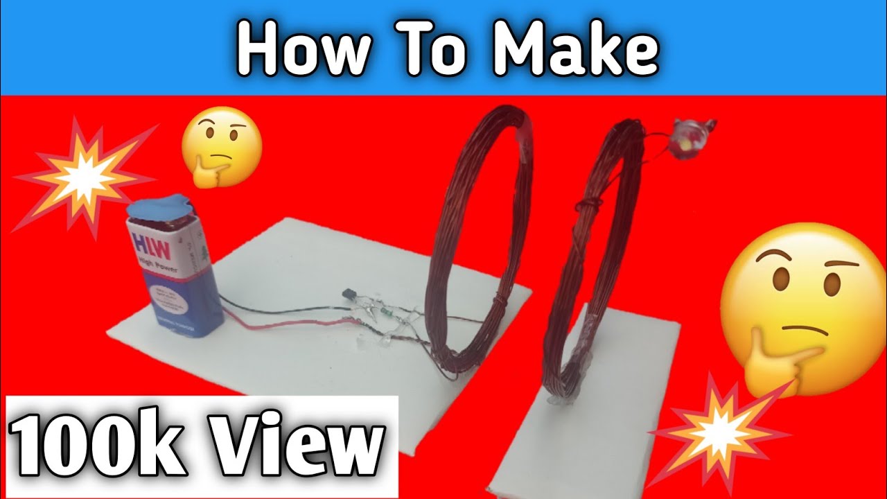 How to make wireless power Transmission | by Circuit Zone - YouTube