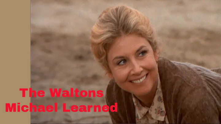 The Waltons - Michael Learned  - behind the scenes...